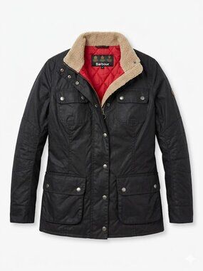 Barbour Bartlett Ladies Wax jacket US 8 UK 12 Medium